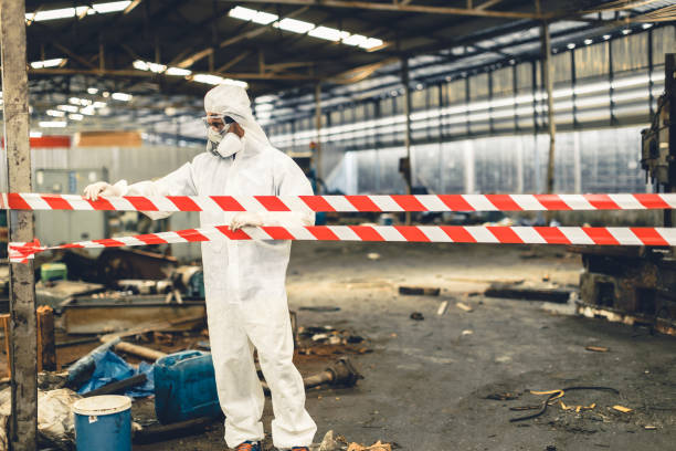 Professional Odor Removal technician working in Succasunna, NJ